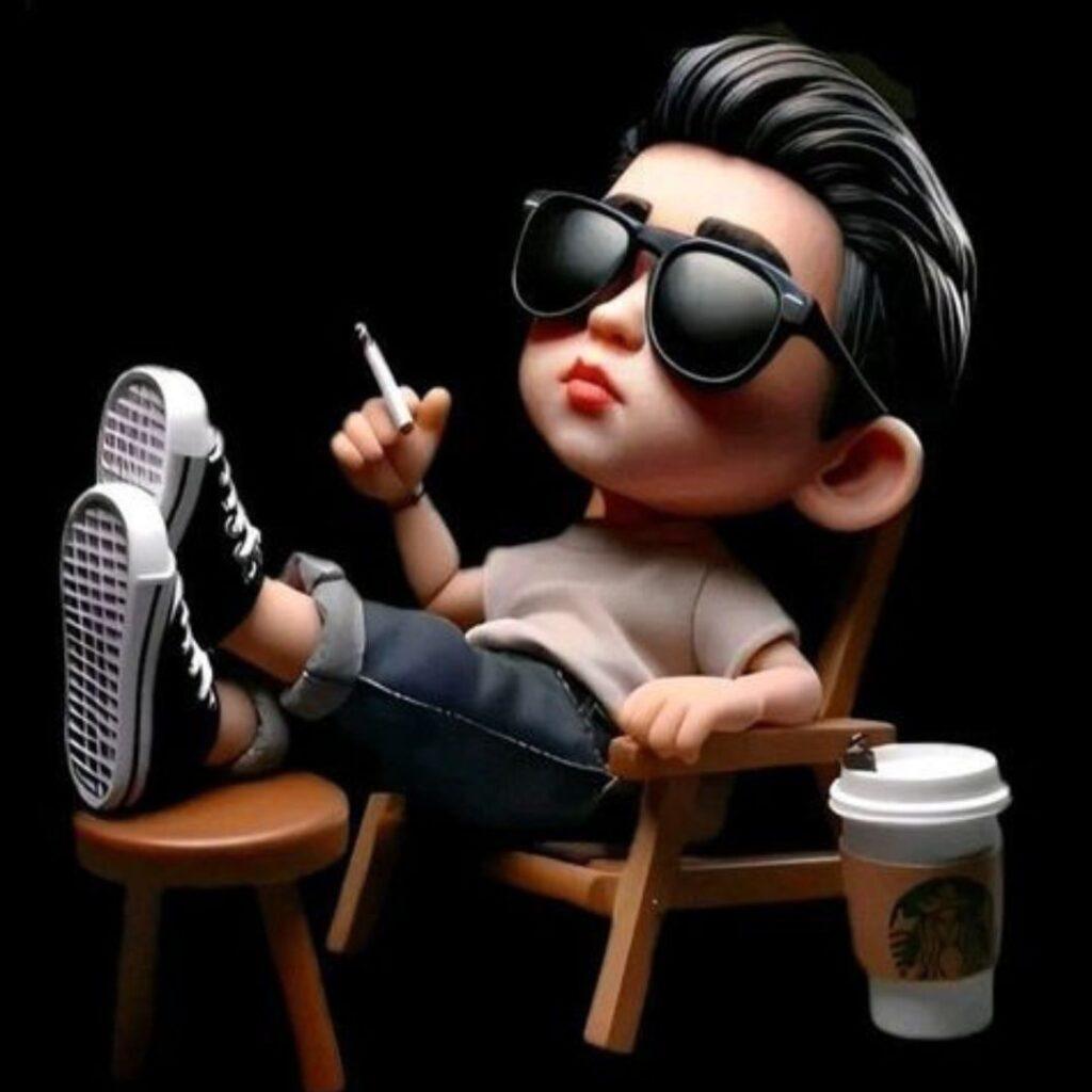 Unique WhatsApp DP for boys with modern vibes